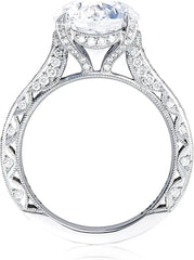 2 PC Round Brilliant Cut CVD Diamond Bridal Wedding & Engagement Ring Set for Women