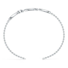 Sterling Silver Moissanite or Sapphire Bracelet Round RD 2.8mm