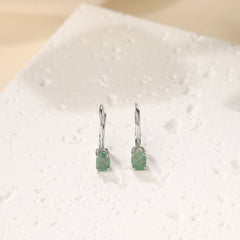 King Of Gemstone Earrings S925 Sterling Silver Moissanite Earrings Mother's Day Jewelry Gift