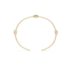 Sterling Silver Moissanite Bracelet 5x5mm