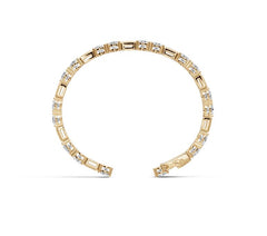 Sterling Silver Moissanite Bracelet Round RD 6x6mm