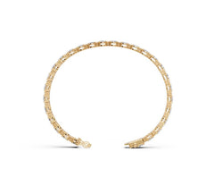 Sterling Silver Moissanite Bracelet Oval OV 5X3mm