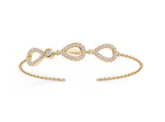 Sterling Silver Moissanite Bracelet Round RD 2.8mm