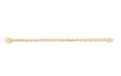 Sterling Silver Moissanite Bracelet Baguette BG 5x3mm