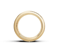Men's 10K Gold Moissanite Ring Roudn RD 2x2mm Victorian Baroque