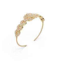 Sterling Silver Moissanite Bracelet Moissanite