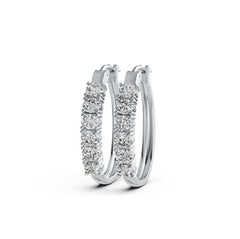 Sterling Silver Semi Mount Earrings Setting Oval OV 5X4mm DHJ