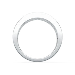 Sterling Silver Men's Ring Wide Band Geometric Design