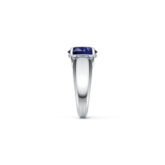Men's Sterling Silver Moissanite Ring Round RD 11x11mm Male