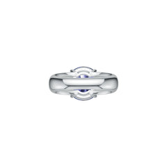 Men's Sterling Silver Moissanite Ring Round RD 11x11mm Male