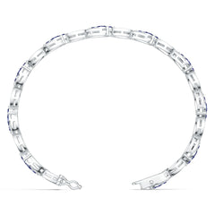 Sterling Silver Moissanite or Sapphire Bracelet Marquise MQ 4x2mm