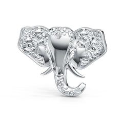 Sterling Silver Pendant Elephant Head Theme