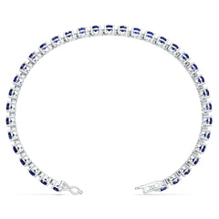 Sterling Silver Moissanite Bracelet Oval OV 6X4mm