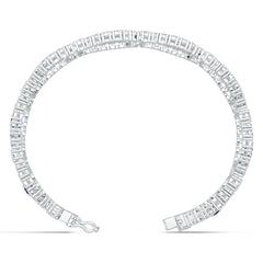 Sterling Silver Moissanite or Sapphire Bracelet Marquise MQ 7X3.5mm