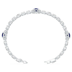 Sterling Silver Moissanite Bracelet Oval OV 8X6mm