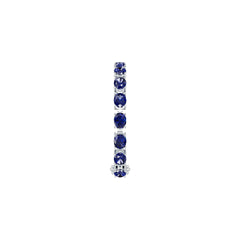 Sterling Silver Moissanite Bracelet Oval OV 9x7mm