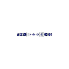 Sterling Silver Moissanite Bracelet Oval OV 9x7mm