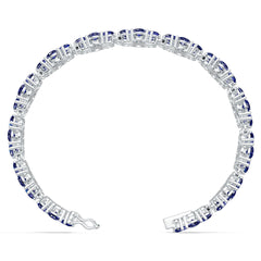 Sterling Silver Moissanite or Sapphire Bracelet Pear PE 6X4mm