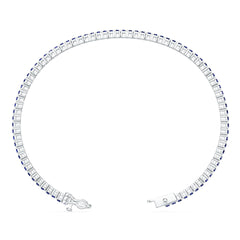 Sterling Silver Tennis Moissanite or Sapphire Bracelet Round RD 2x2mm