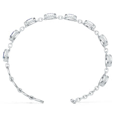 Sterling Silver Moissanite Bracelet Oval OV 9x7mm