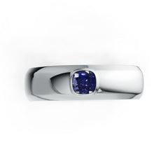 Sterling Silver Semi Mount Ring Setting Cushion CU 4X4mm DHJ
