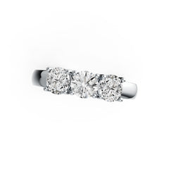 Sterling Silver Semi Mount Ring Setting Round RD 5.5mm DHJ