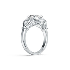 Sterling Silver Semi Mount Ring Setting Round RD 8x8mm DHJ