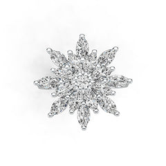 Sterling Silver Semi Mount Ring Setting Marquise MQ 6X3mm DHJ