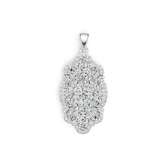 Sterling Silver Semi Mount Pendant Setting Oval OV 6X4mm DHJ