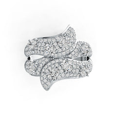 Sterling Silver Semi Mount Ring Setting Oval OV 4X3mm DHJ