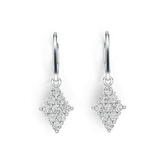 Sterling Silver Semi Mount Earrings Setting Round RD 2.5mm DHJ