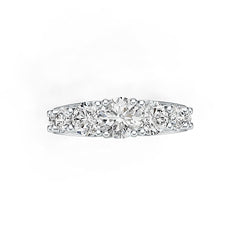 Sterling Silver Semi Mount Ring Setting Round RD 6x6mm RD 5x5mm RD 4x4mm RD 3x3mm - Syzjewelry