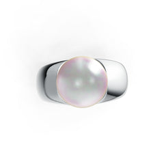 Sterling Silver Semi Mount Ring Setting Round RD 12x12mm DHJ