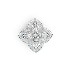 Sterling Silver Semi Mount Pendant Setting Pear PE 4X3mm Syzjewelry