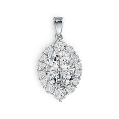 Sterling Silver Semi Mount Pendant Setting Oval OV 11X9mm DHJ