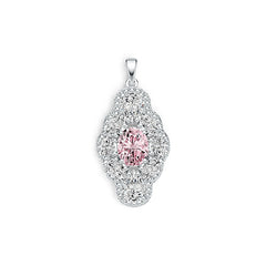 Sterling Silver Semi Mount Pendant Setting Oval OV 10X8mm PE 8X6mm OV 6X4mm DHJ