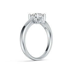 Sterling Silver Semi Mount Ring Setting Oval OV 8X6mm Solitaire DHJ