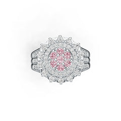Sterling Silver Semi Mount Ring Setting Round RD 2.5mm DHJ
