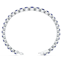 Sterling Silver Tennis Moissanite or Sapphire Bracelet Round RD 6x6 5.5 5x5 4.5