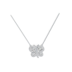 Sterling Silver Semi Mount Pendant Setting Oval OV 8X6mm OV 6X4mm Butterfly Theme DHJ