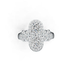 Sterling Silver Semi Mount Ring Setting Oval OV 7X5mm - Syzjewelry