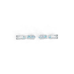 Sterling Silver Semi Mount Earrings Setting Oval OV 6X4mm DHJ