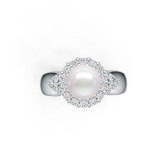 Sterling Silver Semi Mount Ring Setting Round RD 8.5mm DHJ