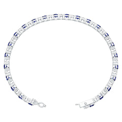 Sterling Silver Semi Mount Bracelet Setting Round RD 4x4mm DHJ
