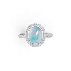 Sterling Silver Semi Mount Ring Setting Oval OV 10X8mm DHJ