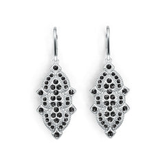 Sterling Silver Semi Mount Earrings Setting Round RD 2x2mm DHJ