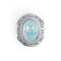 Sterling Silver Semi Mount Ring Setting Oval OV 14X10mm DHJ