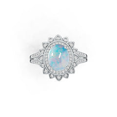 Sterling Silver Semi Mount Ring Setting Oval OV 10X8mm Cabochon DHJ