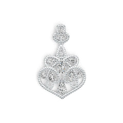 Sterling Silver Semi Mount Pendant Setting Oval OV 7X5mm PE 7X5mm DHJ
