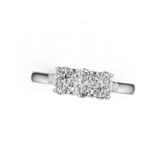 Sterling Silver Semi Mount Ring Setting Oval OV 6X4mm DHJ